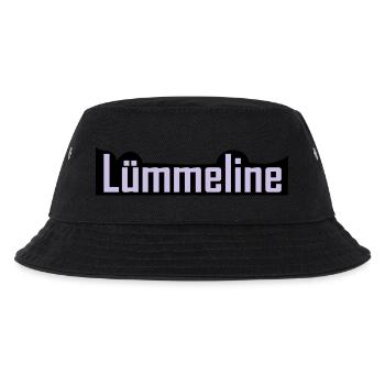 Luemmeline - Kinder Bucket Hat - Schwarz - Vorne