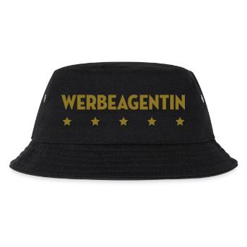 Werbungsberater Werbeagentin Werbung Marketing - Kinder Bucket Hat - Schwarz - Vorne