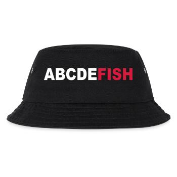 angeln - Kinder Bucket Hat - Schwarz - Vorne