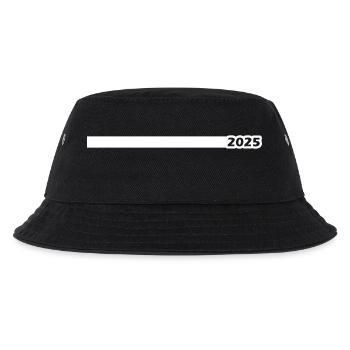 2025 Linie - Kinder Bucket Hat - Schwarz - Vorne