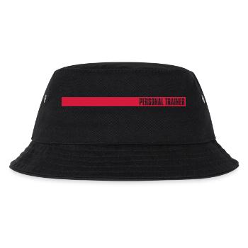 Personal trainer logo - Kids’ Bucket Hat - black - Front
