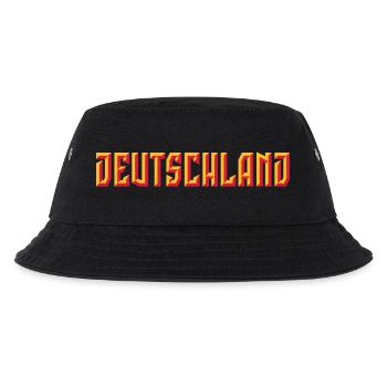 Deutschland Lettering (Relief / 3D / 2C) - Kids’ Bucket Hat - black - Front