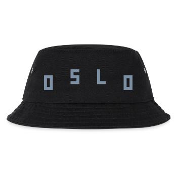 Oslo - Kinder Bucket Hat - Schwarz - Vorne