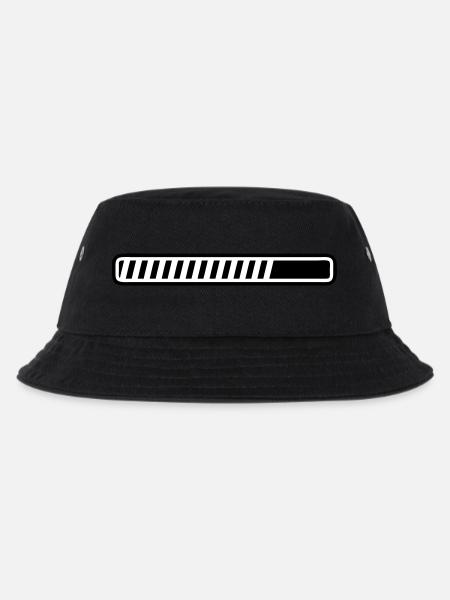 Ladebalken - Kinder Bucket Hat - Schwarz