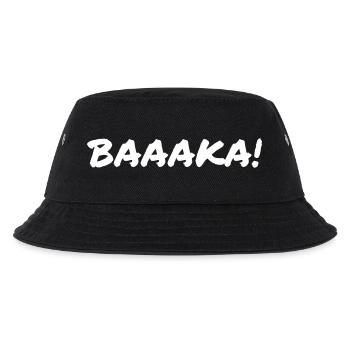 Baaka! - Kinder Bucket Hat - Schwarz - Vorne