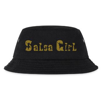 Salsa Girl - Kinder Bucket Hat - Schwarz - Vorne