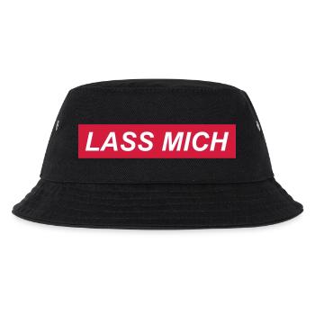 Lass mich - Kinder Bucket Hat - Schwarz - Vorne