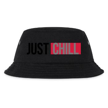 Just Chill Text Logo - Bob Enfant - noir - Devant