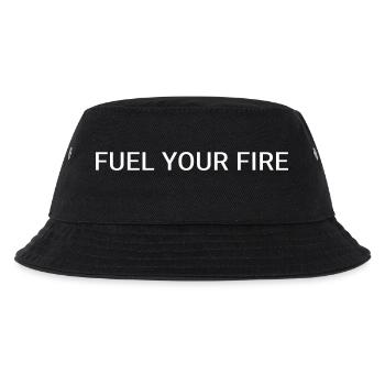 Fuel your fire quote - Kids’ Bucket Hat - black - Front