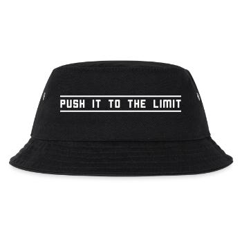 Push it to the limit - Kids’ Bucket Hat - black - Front