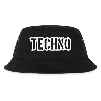 Techno Love Citation Dire Musique Fête Célébrer Logo - Bob Enfant - noir - Devant