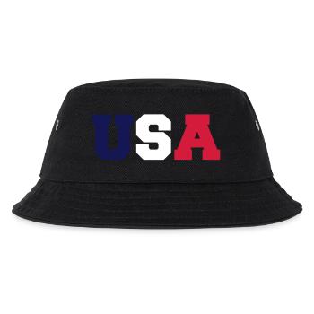 usa - Kids’ Bucket Hat - black - Front