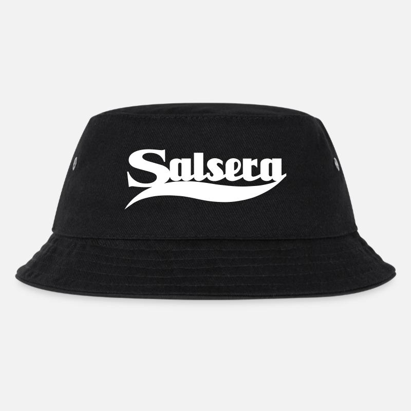 Salsera - Salsa Dance Shirt - Kinder Bucket Hat - Schwarz