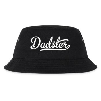 Dadster - Kinder Bucket Hat - Schwarz - Vorne