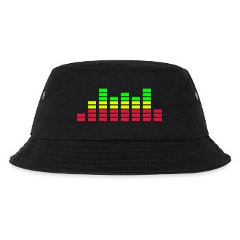 equalizer - Kinder Bucket Hat - Schwarz - Vorne