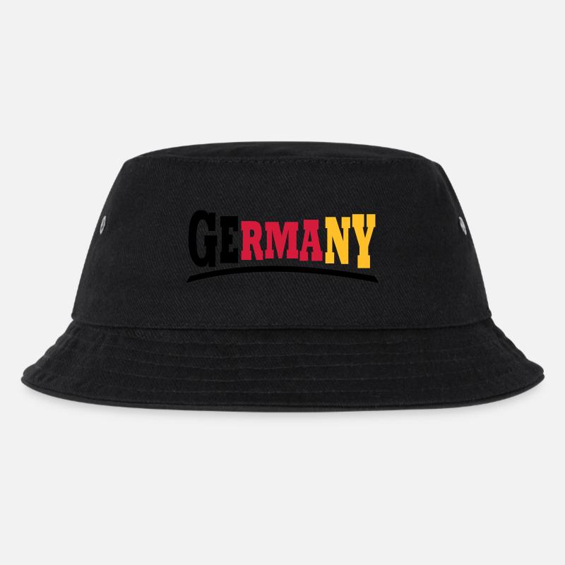 Germany - Kinder Bucket Hat - Schwarz