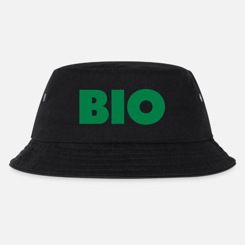 BIO - Kinder Bucket Hat - Schwarz