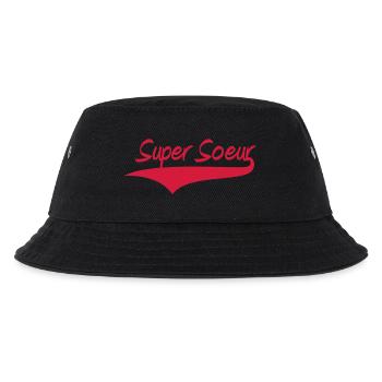 Super Sister - Kids’ Bucket Hat - black - Front