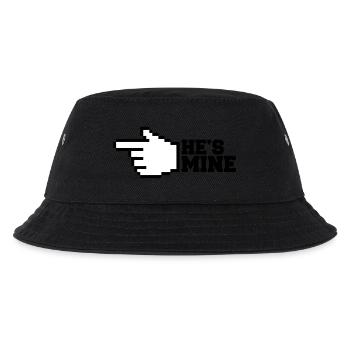 Hes Mine - Kids’ Bucket Hat - black - Front