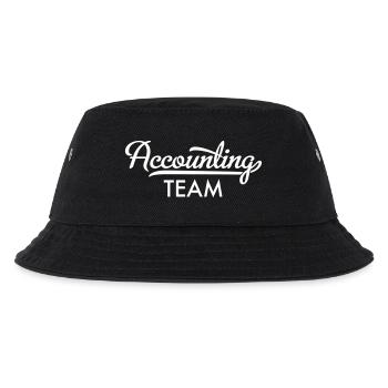 Buchhaltungsteam - Kinder Bucket Hat - Schwarz - Vorne