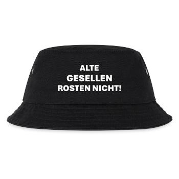 Alte Gesellen rosten nicht - Kinder Bucket Hat - Schwarz - Vorne