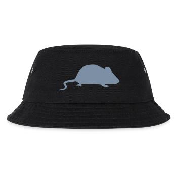 Maus - Kinder Bucket Hat - Schwarz - Vorne