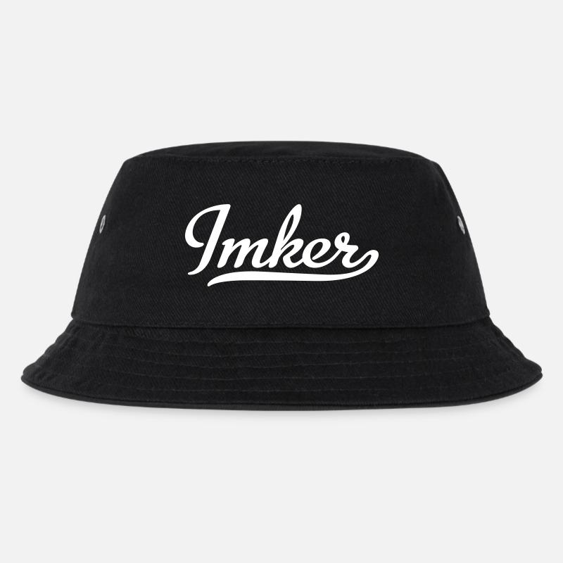 Imker - Kinder Bucket Hat - Schwarz