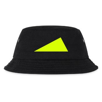 dreieck - Kinder Bucket Hat - Schwarz - Vorne