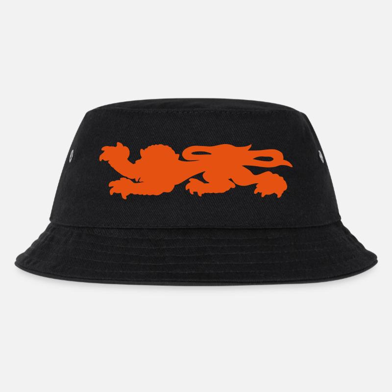 normandie silhouette de lion couché - Bob Enfant - noir