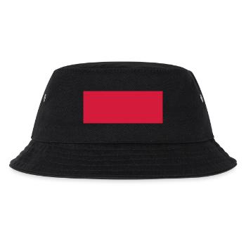 formen5 - Kinder Bucket Hat - Schwarz - Vorne