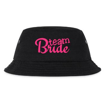 team bride 1c - Kinder Bucket Hat - Schwarz - Vorne