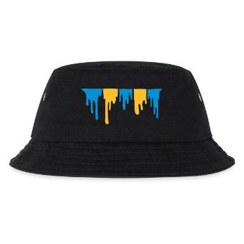 Dripping sticky mucus - Kids’ Bucket Hat - black - Front