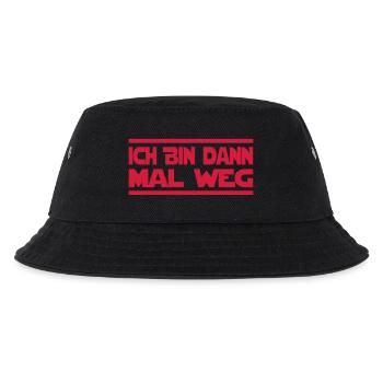 Junggeselle - Kinder Bucket Hat - Schwarz - Vorne
