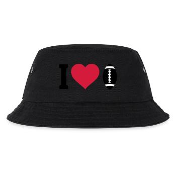 I love football J'aime le football - Bob Enfant - noir - Devant