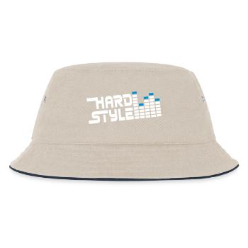 hard style hardtyle - Kids’ Bucket Hat - ecru/navy - Front