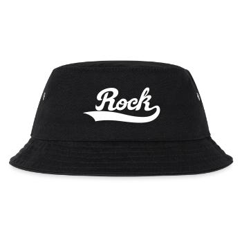 rock, Music, heavy , Konzert , rock an roll , Band - Kinder Bucket Hat - Schwarz - Vorne