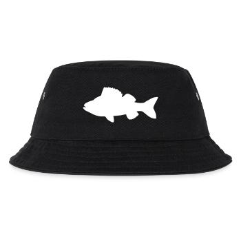 fish - Kids’ Bucket Hat - black - Front