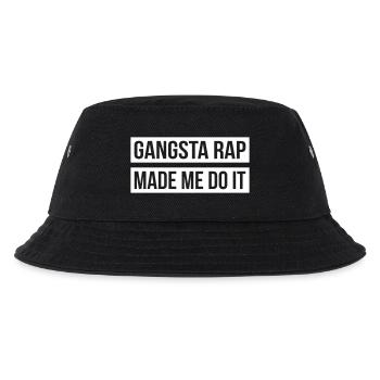 Gangsta Rap Made Me Do It - Bob Enfant - noir - Devant