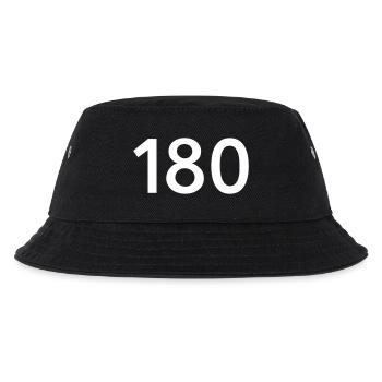 Darts 180 - Kinder Bucket Hat - Schwarz - Vorne