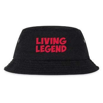 lustiges lustiges zitat lustiger text ich bin - Kinder Bucket Hat - Schwarz - Vorne