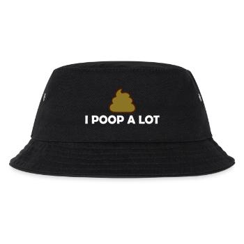I poop a lot - Kids’ Bucket Hat - black - Front