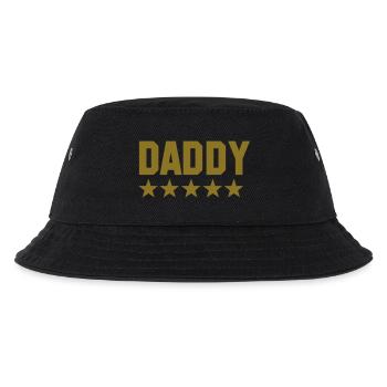 daddy 5 star - Kids’ Bucket Hat - black - Front