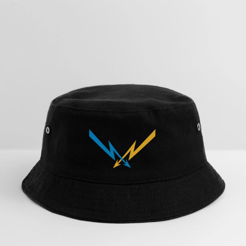 2 flashes pattern electric current energy starkstro Kids’ Bucket Hat