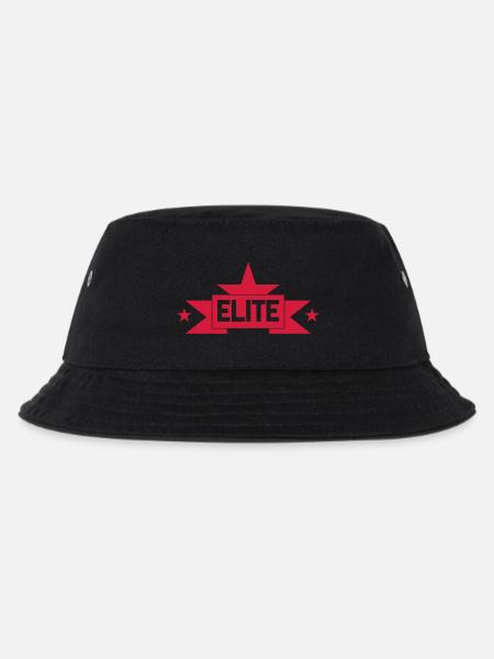 Elite - Kinder Bucket Hat - Schwarz