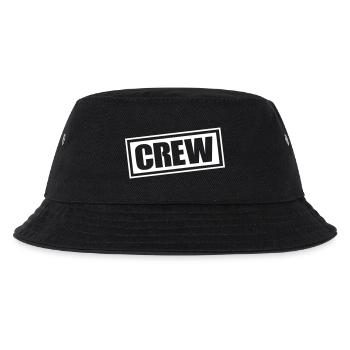 crew - Kinder Bucket Hat - Schwarz - Vorne
