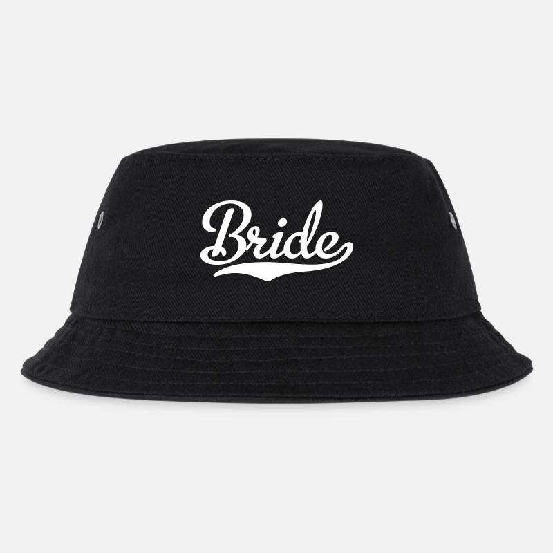Bride - Kinder Bucket Hat - Schwarz