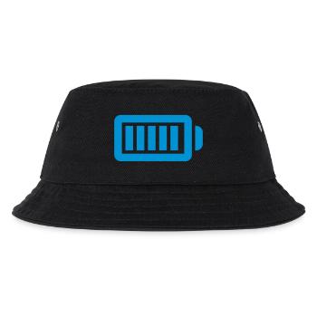 Battery fully charged bar - Kids’ Bucket Hat - black - Front