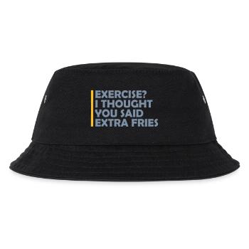 Exercice Extra Fries Citation - Bob Enfant - noir - Devant
