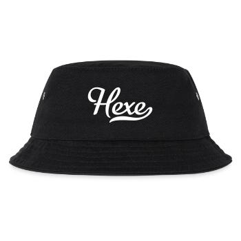 Hexe - Kinder Bucket Hat - Schwarz - Vorne