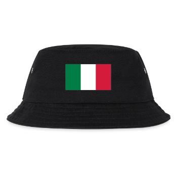 Nationalflagge von Mexiko - Kinder Bucket Hat - Schwarz - Vorne